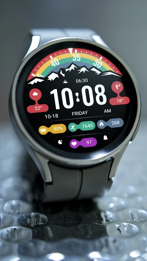 Fusion Of Mountains ZKin Watch screenshot