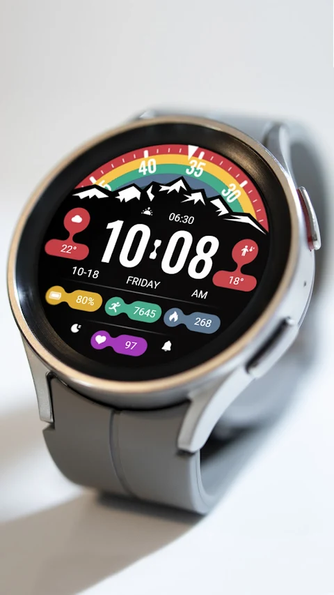Fusion Of Mountains ZKin Watch screenshot