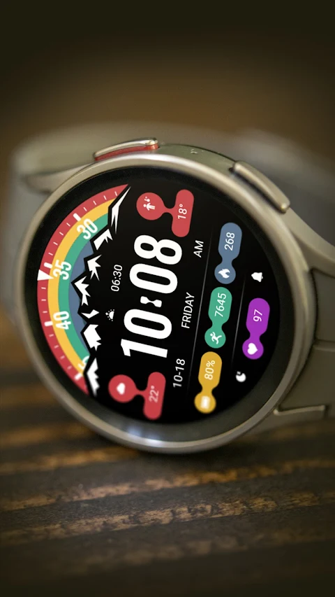 Fusion Of Mountains ZKin Watch screenshot