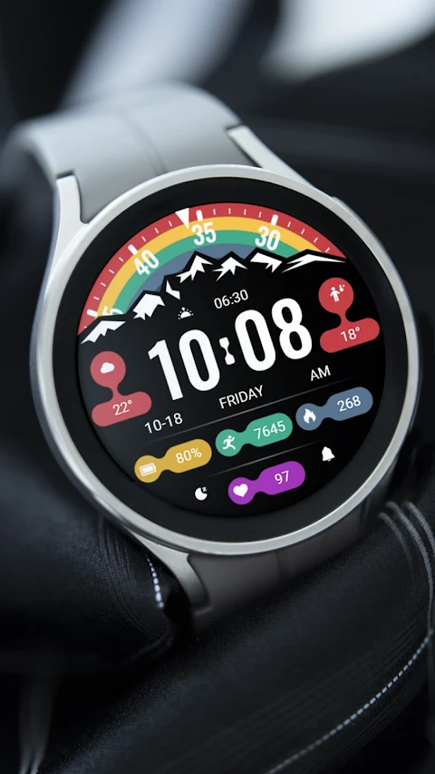 Fusion Of Mountains ZKin Watch screenshot