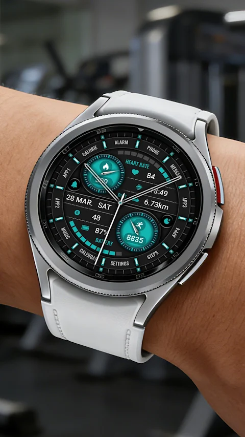 【ZKin Watch】Gray Blue Runway screenshot