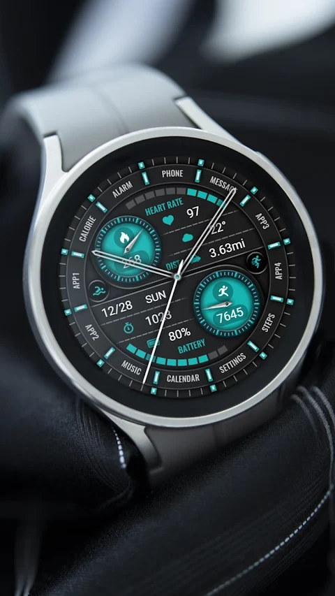 【ZKin Watch】Gray Blue Runway screenshot
