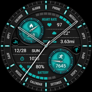 【ZKin Watch】Gray Blue Runway