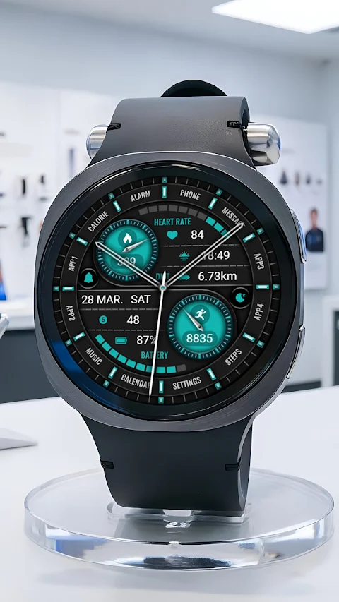 【ZKin Watch】Gray Blue Runway screenshot