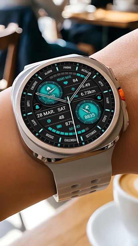 【ZKin Watch】Gray Blue Runway screenshot