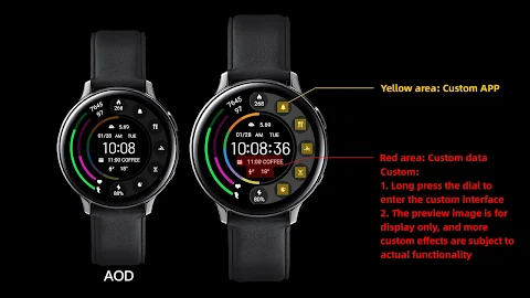 ZKin Watch Face Grey Color screenshot