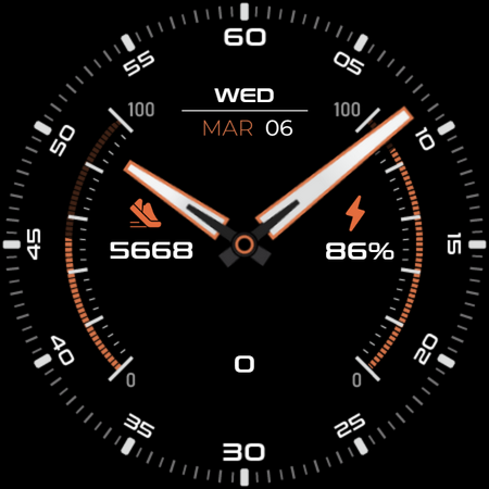 Kenobi watch face Wear OS screenshot