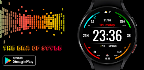 Digital Mebevod Watch face screenshot