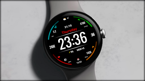 Digital Mebevod Watch face screenshot