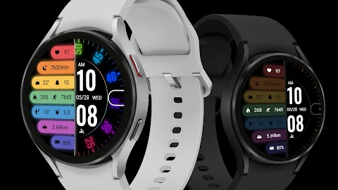 Colorful Turntable ZKin Watch screenshot