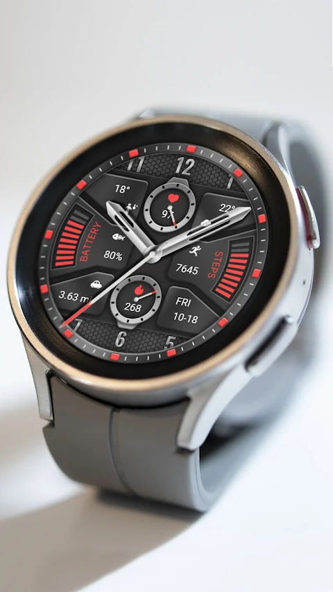 Red Invasion ZKin Watch screenshot