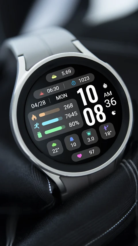 Simple Component ZKin Watch screenshot