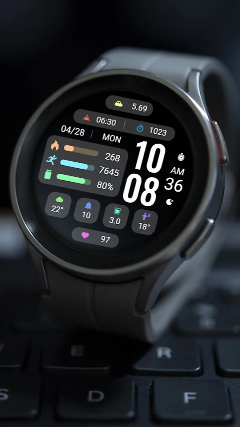 Simple Component ZKin Watch screenshot