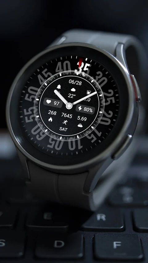 Texture Turntable ZKin Watch screenshot