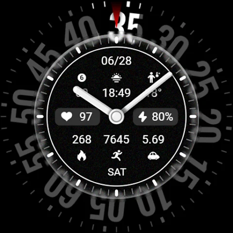 Texture Turntable ZKin Watch screenshot