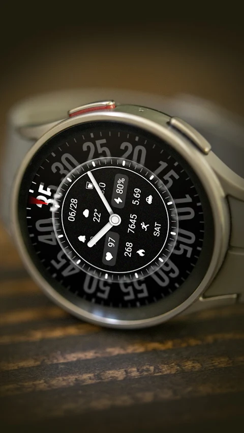 Texture Turntable ZKin Watch screenshot