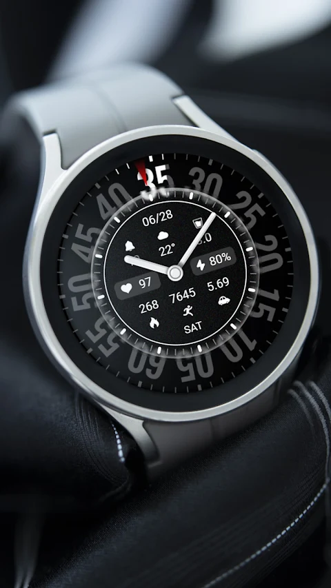 Texture Turntable ZKin Watch screenshot
