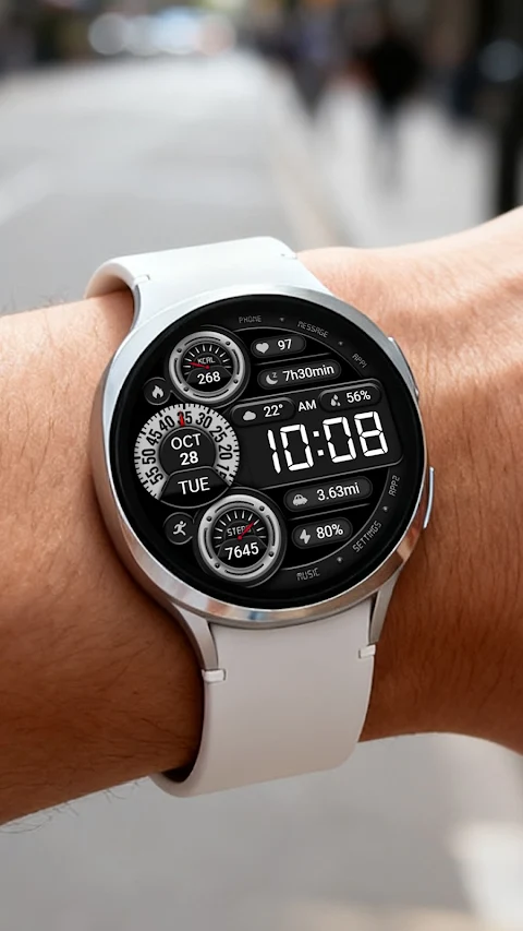 【Customize】Turntable Clock screenshot