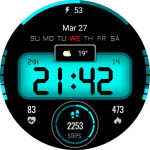 Digital sport color WatchFace