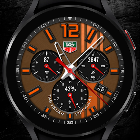 Tag Heuer Formula 1 Watch Face screenshot