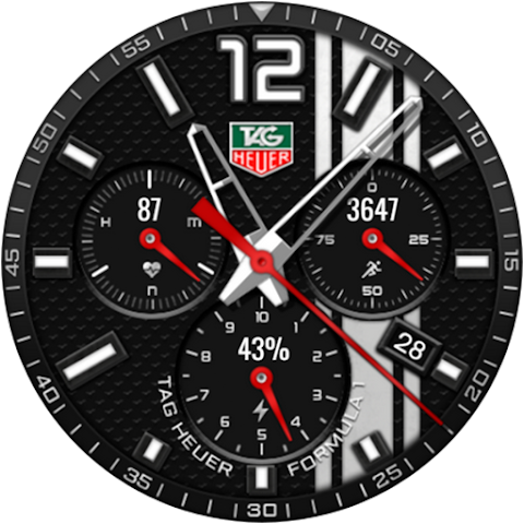 Tag Heuer Formula 1 Watch Face screenshot