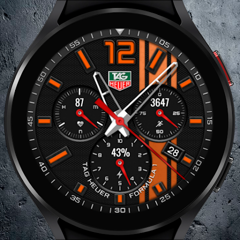 Tag Heuer Formula 1 Watch Face screenshot