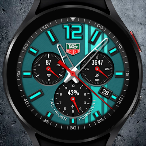 Tag Heuer Formula 1 Watch Face screenshot