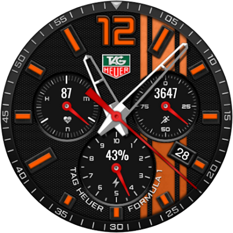 Tag Heuer Formula 1 Watch Face screenshot