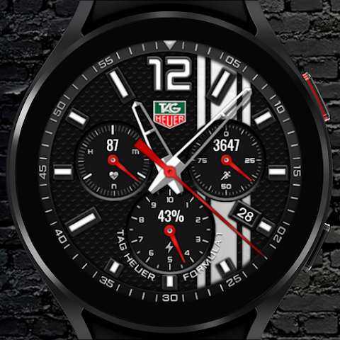 Tag Heuer Formula 1 Watch Face screenshot