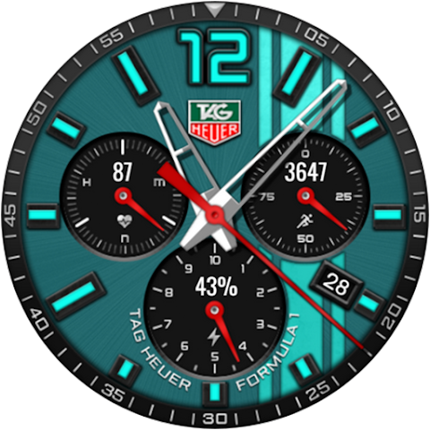 Tag Heuer Formula 1 Watch Face screenshot