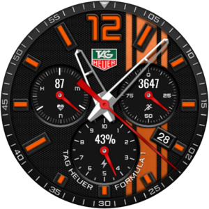 Tag Heuer Formula 1 Watch Face