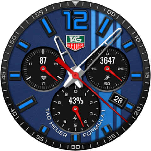 Tag Heuer Formula 1 Watch Face screenshot
