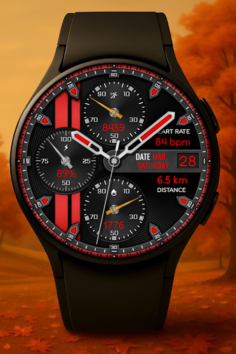 Analog Sport Watch Face screenshot