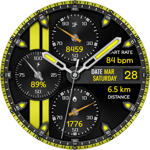 Analog Sport Watch Face screenshot