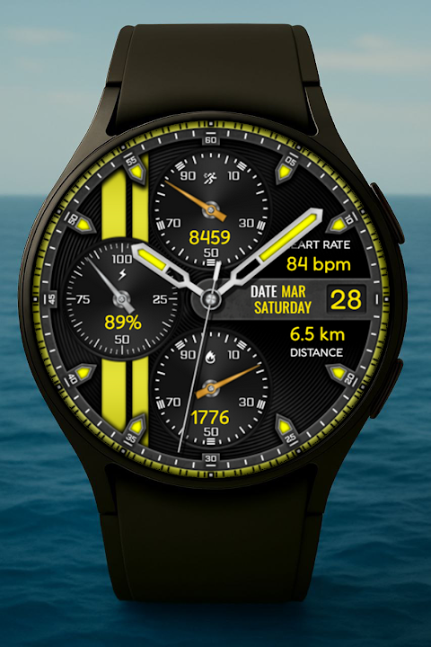 Analog Sport Watch Face screenshot