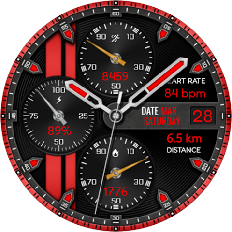 Analog Sport Watch Face screenshot