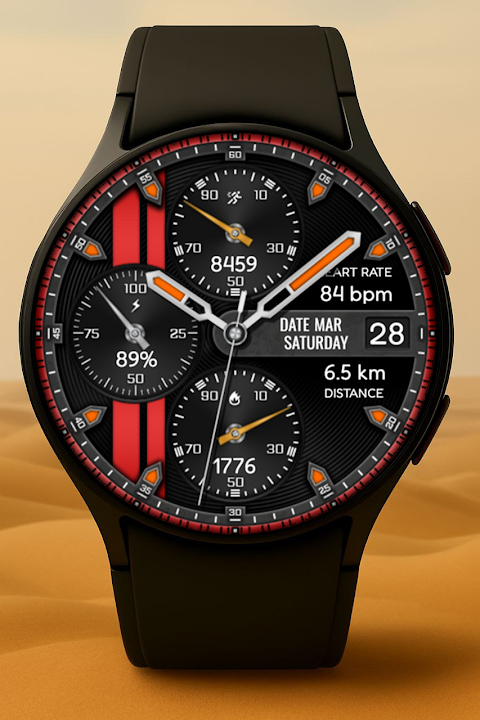 Analog Sport Watch Face screenshot