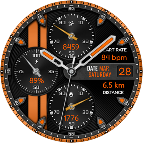 Analog Sport Watch Face screenshot