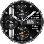 Analog Sport Watch Face