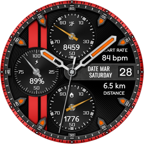 Analog Sport Watch Face screenshot