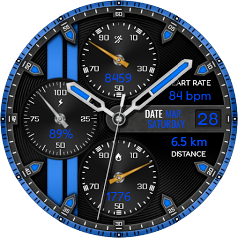 Analog Sport Watch Face screenshot