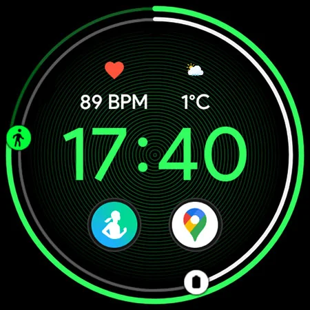 Clean Digital: Watch face screenshot