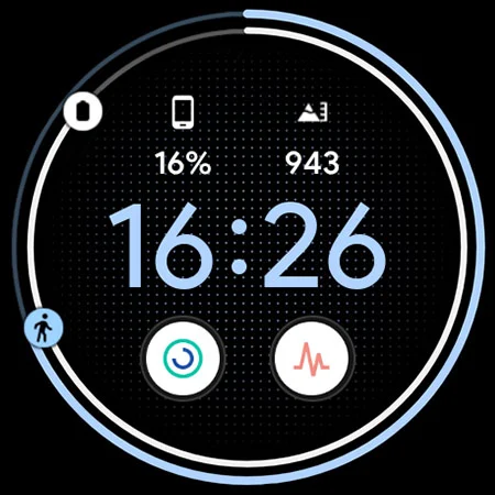 Clean Digital: Watch face screenshot