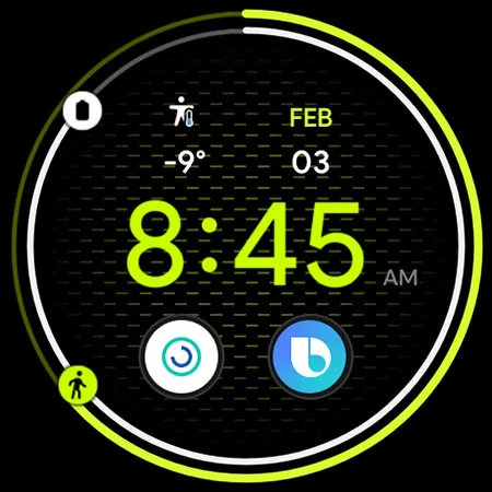 Clean Digital: Watch face screenshot