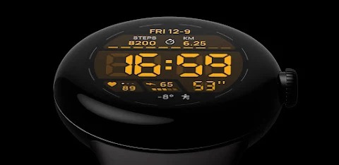 Digital xR Watch Face screenshot