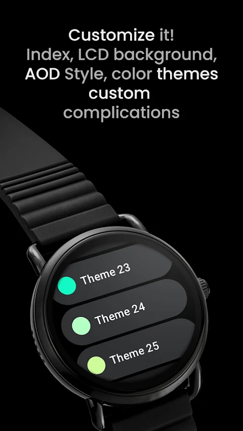 Digital xR Watch Face screenshot