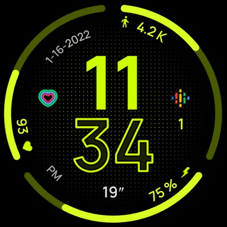 Fit TWO Watch Face screenshot