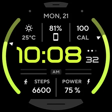 Health Dx: Watch face screenshot