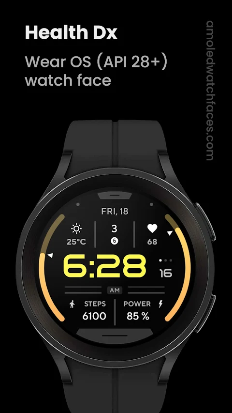 Health Dx: Watch face screenshot