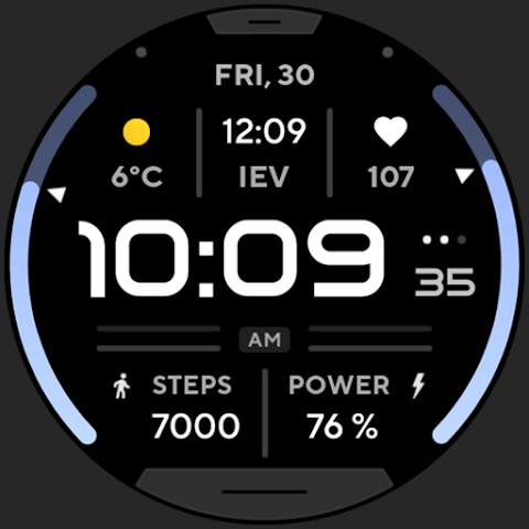 Health Dx: Watch face screenshot
